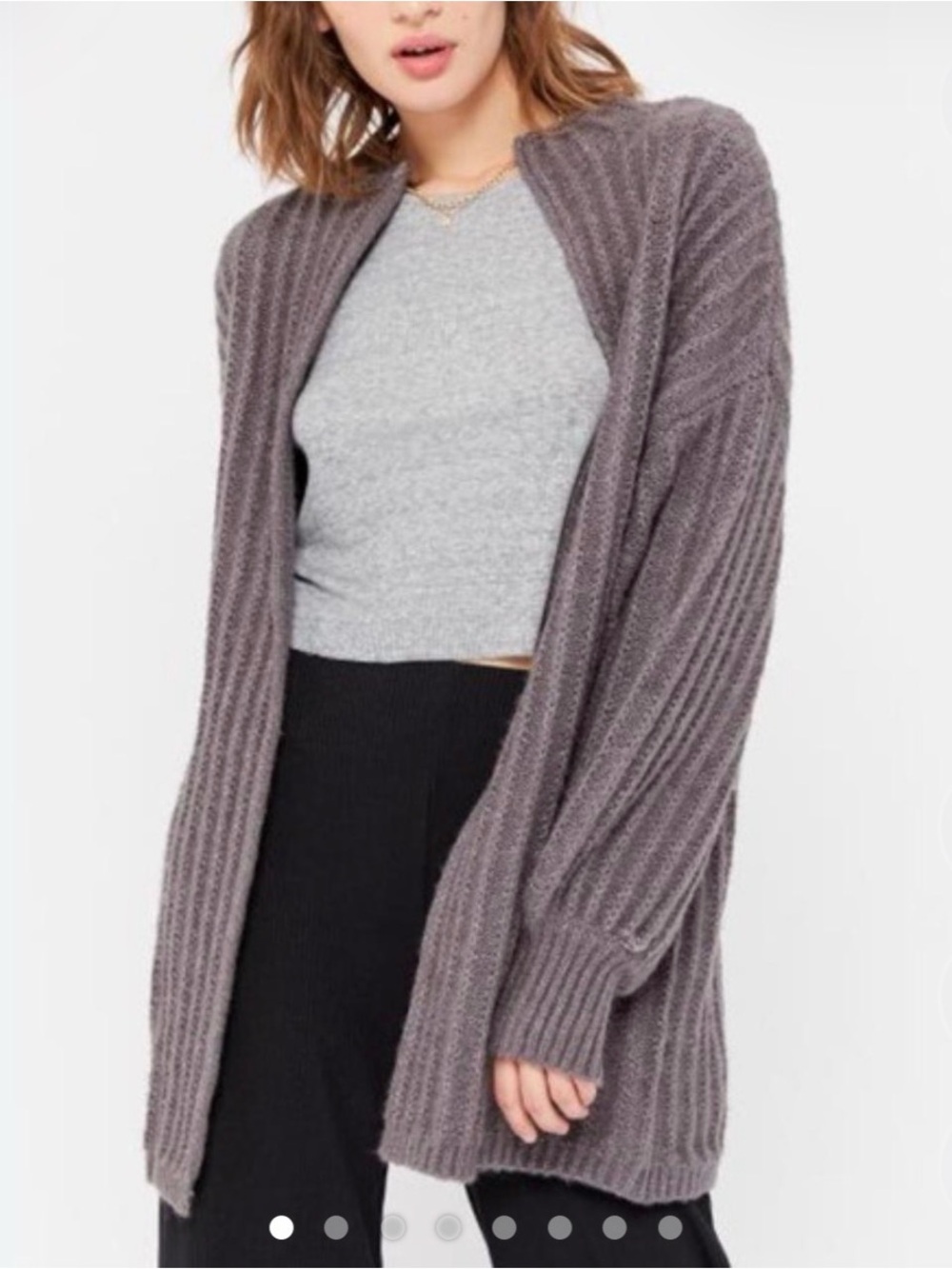New chunky ribbed knit cardigan from Truly Madly Deeply, size XS